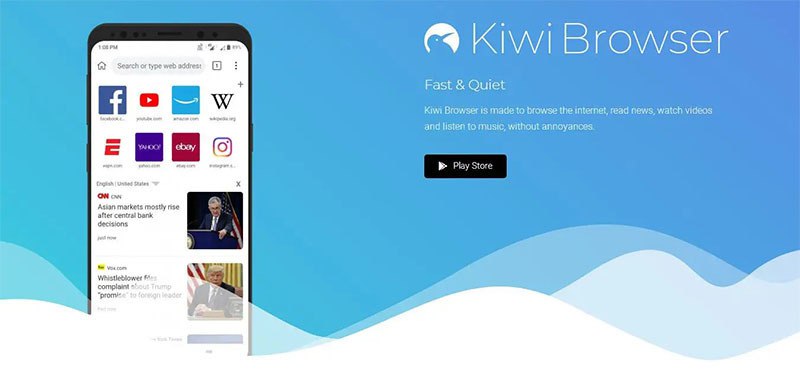 安卓手机版浏览器Chrome+Edge谷歌版+KiwiBrowser