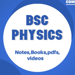 Bsc Physics Notes and Books Pdfs Telegram Group Link