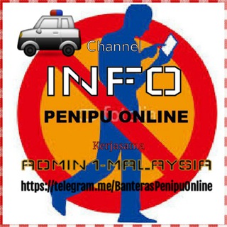 CHANNEL : ADMIN 1-MALAYSIA ® BANTERAS Penipu Online MALAYSIA ( Official ) Telegram Group Link