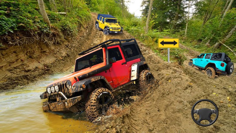 4x4泥车游戏模拟器