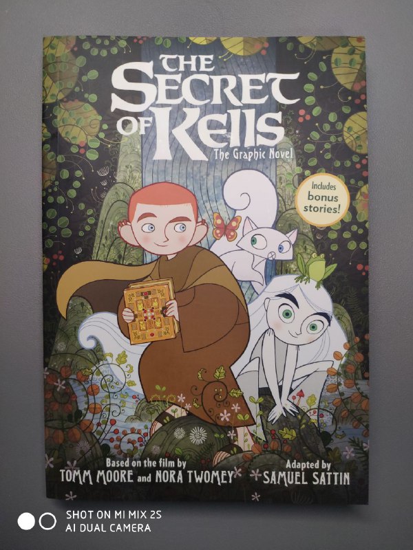 The Secret Of Kells!（后面还有一些电影里面没有的前传）我真的是太喜欢这部电影了aww现在书到了，很开心——推荐去看！The Secret Of Kells!（后面还有一些电影里面没有的前传）我真的是太喜欢这部电影了aww现在书到了，很开心——推荐去看！