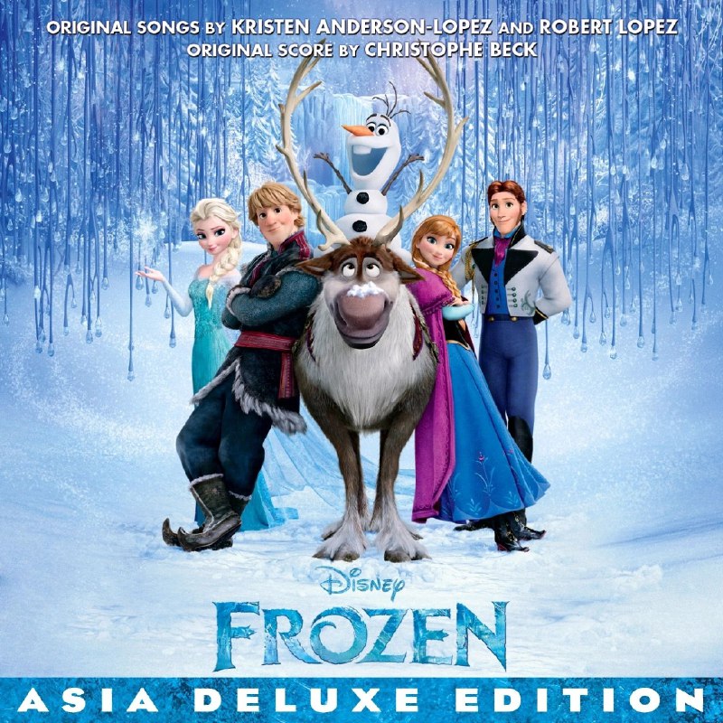 Frozen（OriginalMotionPictureSoundtrackAsiaDeluxeEdition） 音乐