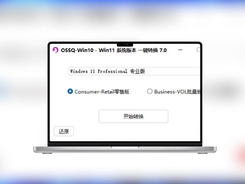 QSSQ-Win10/11系统版本一键切换 学习资料
