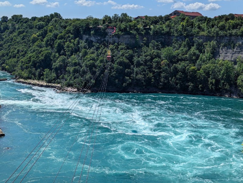 Whirlpool 確實譯作「渦流」更佳，Niagara Whirlpool 已經算鼎鼎有名的渦流景觀，固然也美，但不是我想象中的「漩渦」景觀，那種電影畫面式的漩渦，可以對應 Maelstrom 一詞