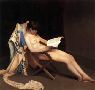 #艺术品 西奥多·鲁塞尔（Theodore Roussel）—《读书的女孩》（1886年）⸻1886年，英国画家西奥多·鲁塞尔描绘了一位安静、沉思的女子——她全神贯注地读着一本书，身体轻轻倚靠，神情温柔而专注。这幅画名为《读书的女孩》，不仅展现了女性的宁静与力量，也反映了维多利亚时代对于私密、安静时刻的珍视。
