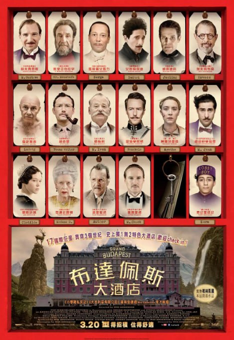 布达佩斯大饭店 (2014) 中文字幕 高清资源 阿里云盘/百度网盘下载